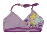 Světlefialovo-fialová plavková podprsenka se Zvonilkou C&A