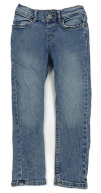 Modré šisované slim rifle H&M