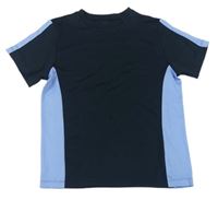 Tmavomodro-modré sportovní tričko zn. M&S