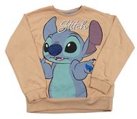 Meruňková mikina se Stitchem zn. Primark