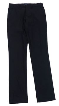 Tmavomodré slavnostní chino kalhoty Jack & Jones