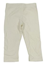 Smetanové crop legíny H&M
