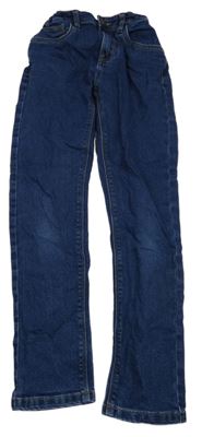 Tmavomodré skinny rifle C&A