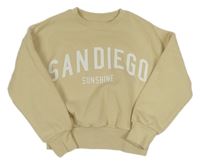 Béžová mikina s nápisem F&F