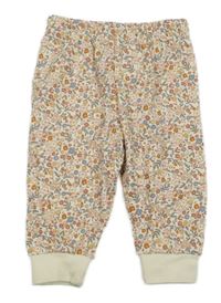 Krémové květované lehké tepláky Primark