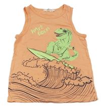 Lososové tílko s dinem H&M