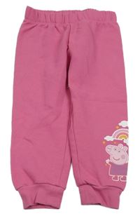 Růžové tepláky s Peppou 