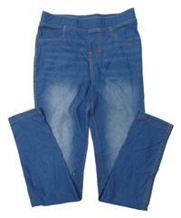 Modré džegíny H&M
