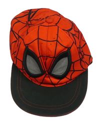 Červeno-černá kšiltovka - Spiderman