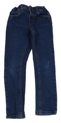 Tmavomodré skinny rifle C&A