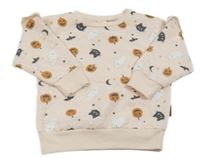 Světlerůžová mikina s dýněmi a kočičkami Lily&Jack