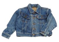 Modrá riflová bunda Rocky