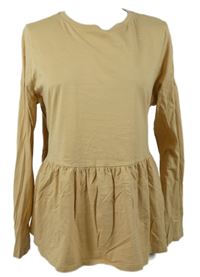 Dámské béžové peplum triko George 