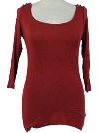 Dámské karmínové triko Amisu 