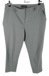 Dámské černo-bílé vzorované kalhoty Dorothy Perkins 