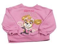 Růžová mikina s Paw Patrol Nickelodeon
