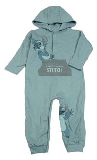 Modrá tepláková kombinéza se Stichem a kapucí George