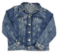 Modrá riflová bunda H&M