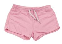 Neonově růžové teplákové kraťasy C&A