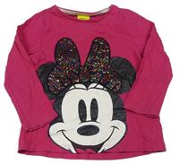 Růžové triko s Minnie Disney