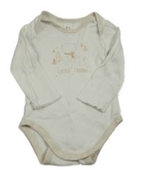 Bílé body s medvídkem C&A