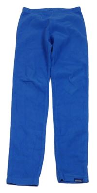 Modré fleecové funkční legíny Regatta