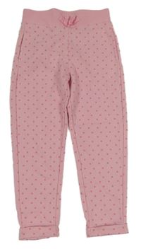 Růžové tepláky s hvězdami Impidimpi