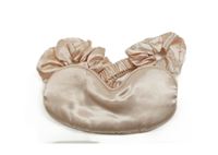 Nové - 3set - 1x Broskvová saténová škraboška + 2x gumička 