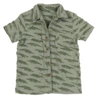 Světlekhaki vzorovaná košile George 