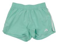 Mátové šusťákové kraťasy s logem Adidas