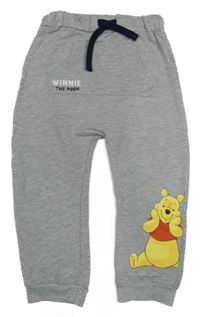 Šedé tepláky s Púem Disney