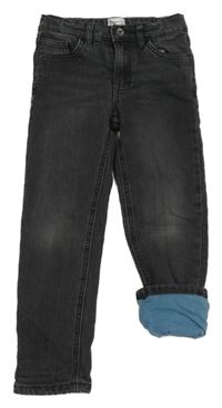 Tmavošedé podšité rifle Pocopiano