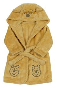 Pískový chlupatý župan s kapucí - Pú George 