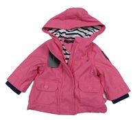 Nové - Růžová jarní bunda s kapucí Tommy Hilfiger