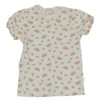 Bílé tričko s melouny Pusblu