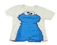 Bílé tričko s muppetem 