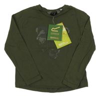 Nové - Khaki triko s tygrem Regatta