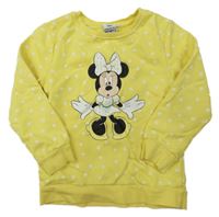 Žlutá mikina s Minnií Disney