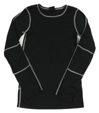 Černé thermo triko crane