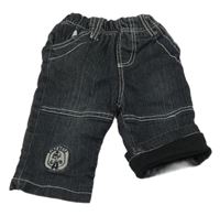 Černé podšité rifle 