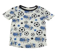 Bílo-černé tirčko s míči a nápisy SHEIN