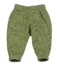 Khaki tepláky s medvědy Primark