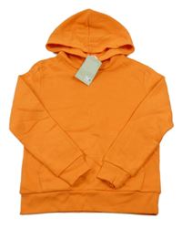 Nové - Oranžová mikina s kapucí H&M