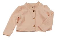 Růžové vzorované propínací bolerko Shein