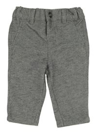 Šedé melírované teplákové chino kalhoty Primark