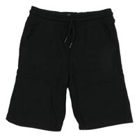 Černé teplákové kraťasy F&F