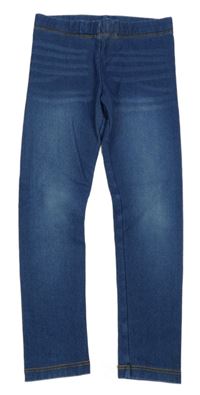 Modré tregíny riflového vzhledu H&M