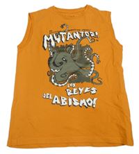 Medové tílko s chobotnicí H&M