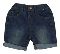 Tmavomodré riflové kraťasy Denim Co.