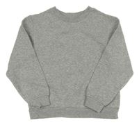 Šedá melírovaná mikina H&M